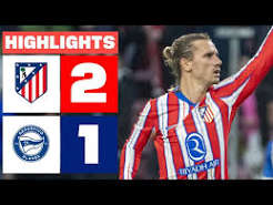 Atlético Madryt pokonuje Deportivo Alavés 2:1